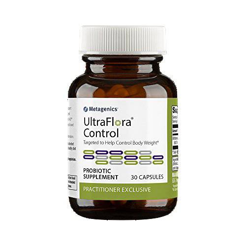 Metagenics UltraFlora Control, Daily Probiotic Supplement to Help Support Healthy Body Weight Regulation - 30 Servings