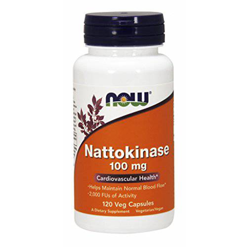 Nattokinase 100 mg 120 VegiCaps (Pack of 2)