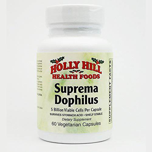 Holly Hill Health Foods, Suprema Dophilus (60 Vegetarian Capsules)