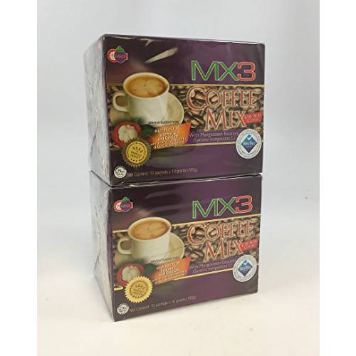 MX3 Mangosteen Coffee Mix (10 Sachets) PACK OF 2