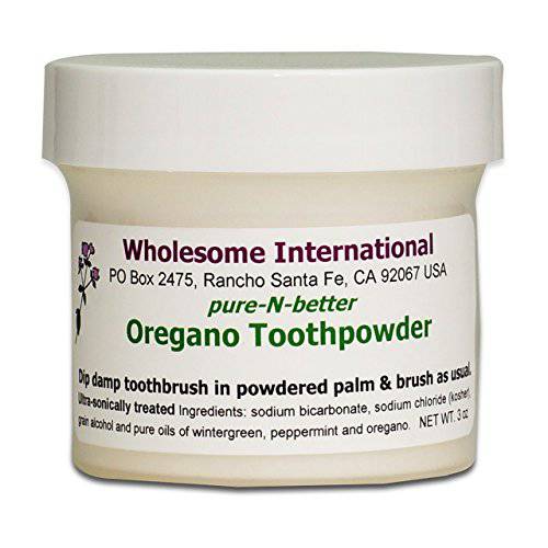 Dr. Clark Oregano Tooth Powder, 3 oz