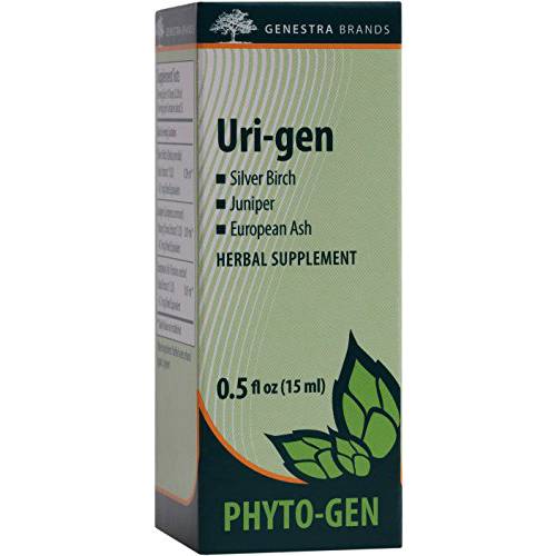Genestra Brands Uri-gen | Silver Birch, Juniper, and European Ash Herbal Supplement | 0.5 fl. oz.