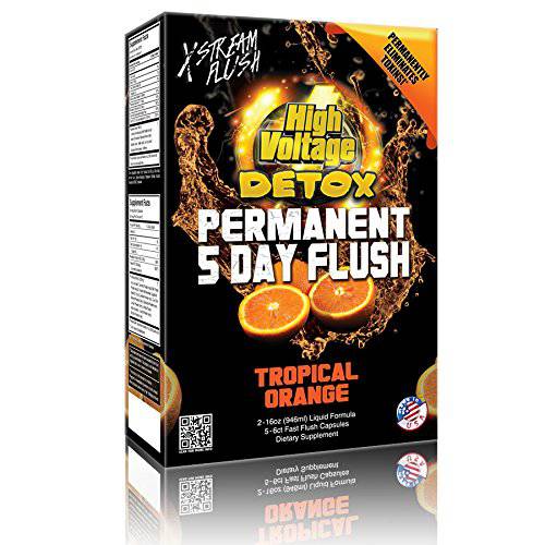 High Voltage Permanent 5 Day Flush Tropical Orange