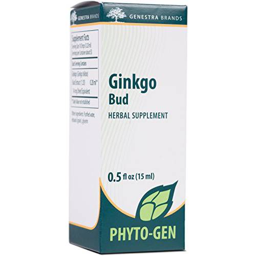 Genestra Brands Ginkgo Bud | Herbal Supplement | 0.5 fl. oz.