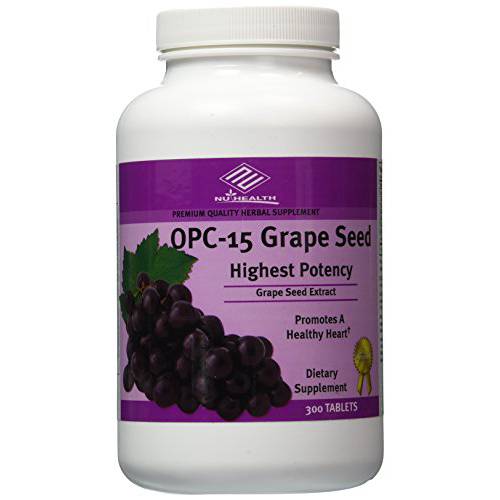 OPC Grape Seed Extract 100 Mg - 300 Tablets