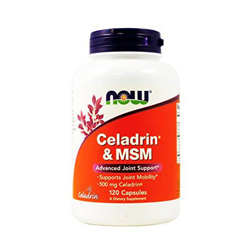 Celadrin® and MSM 500mg 120 Capsules (Pack of 2)