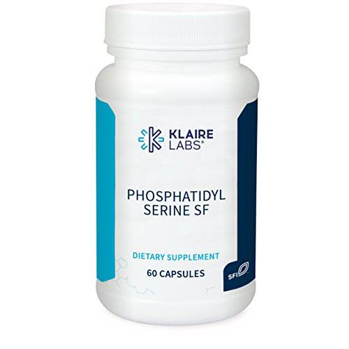 Klaire Labs Phosphatidyl Serine sf - Phosphatidylserine from Sunflower Lecithin (60 Capsules)