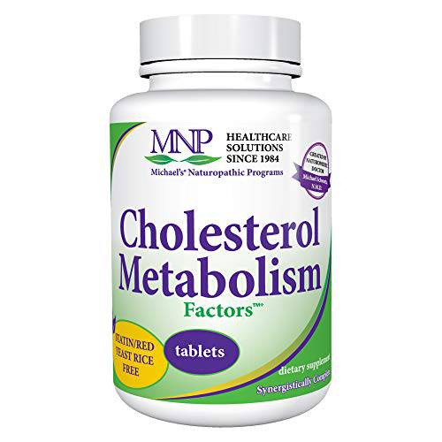 Michael’s Naturopathic Programs Cholesterol Metabolism Factors - 270 Tablets - Provides Nutrients for Metabolism of Fats & Cholesterol & Proper Assimilation of Calcium - 45 Servings