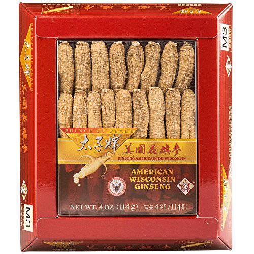 Prince of Peace® Wisconsin American Ginseng Large Short Roots (4 oz)