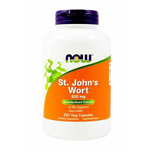 Now Foods, St. John’s Wort, 300 mg, 250 Veg Capsules