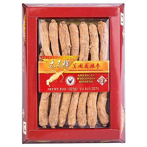 Prince of Peace® Wisconsin American Ginseng Extra Large Long Roots (8 oz)