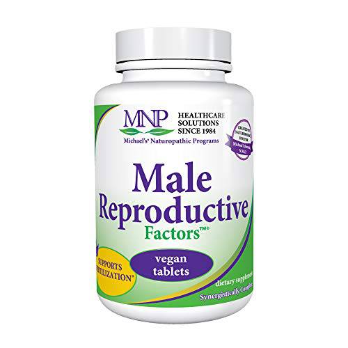Michael’s Naturopathic Programs Male Reproductive Factors - 120 Vegan Tablets - Vegetarian, Gluten Free, Kosher - 40 Servings