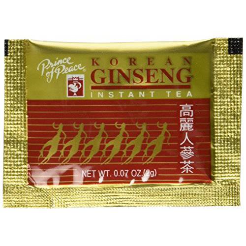 Prince of Peace Instant Korean Panax Ginseng Tea, 100 Count