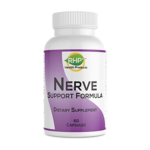 Nerve Support Formula for The Nutritional Support of Neuropathy and Nerve Pain Relief. 120 Capsules