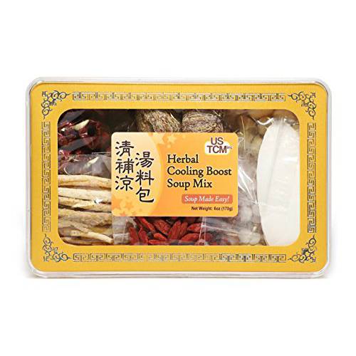 Herbal Cooling Boost Soup Mix Soup Base 清補涼湯料包 Ching bo leung Soup Made Easy 3-4 Servings 6oz