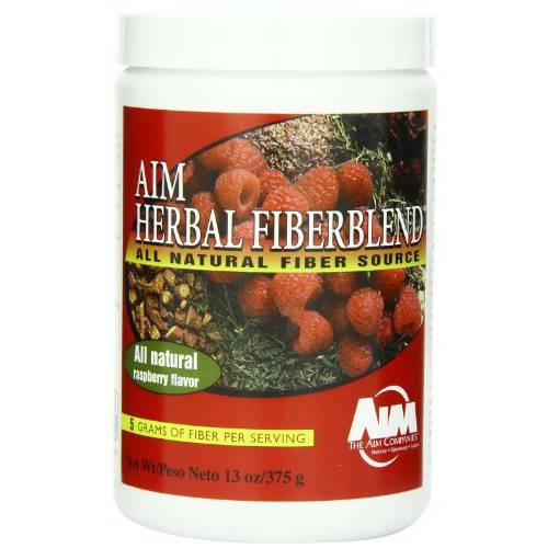AIM Herbal Fiberblend Raspberry Powder 13 oz.