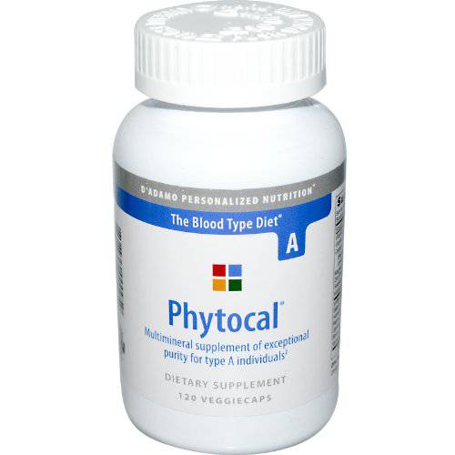 D’Adamo Personalized Nutrition - Phytocal A 120 vcaps