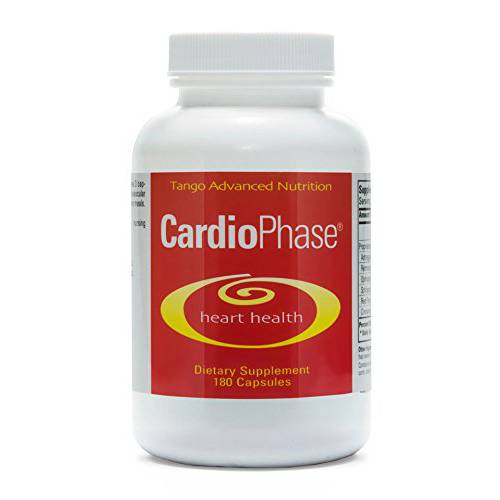 CardioPhase Natural Herbal Herbal Heart Support Supplement for Healthy Circulation and Cardiovascular Performance