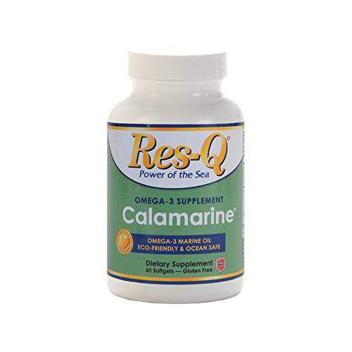 Res-Q Calamarine DHA Omega-3 Fish Oil 60 Capsules
