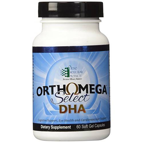 Ortho Molecular - Orthomega DHA- 60 Soft Gel Capsules