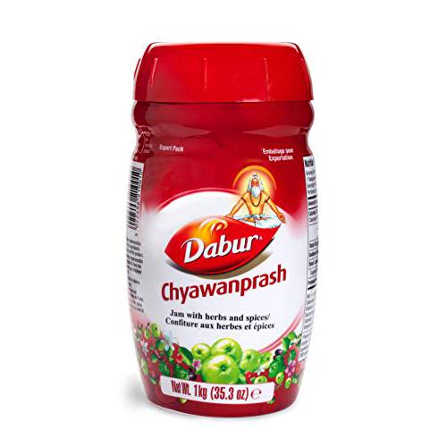 Dabur Chyawanprash 1 Kg. - Spread with Herbs & Spices (Pack of 3)