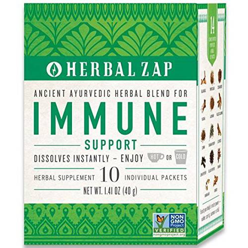 Herbal ZAPDigestive & Immune Support 10 - Count Box, 1.41 Ounce