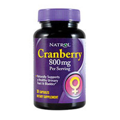 Natrol Cranberry Extract - 800 mg - 30 Capsules