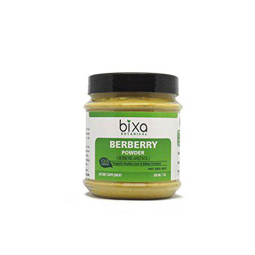 Berberry Root Powder (Berberis aristata/Daruharidra), Supports Healthy Liver & Kidney Functions by Bixa Botanical - 7 Oz (200g)