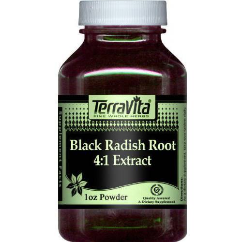 Extra Strength Black Radish Root 4:1 Extract Powder (1 oz, ZIN: 511235)