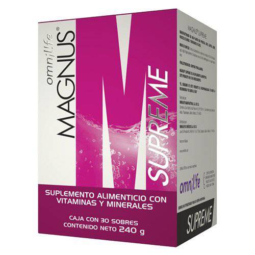 Omnilife Magnus Supreme Energy Drink Vitamins, Minerals and Amino acids