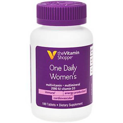 One Daily Women’s Multivitamin (180 Tablets) by The Vitamin Shoppe