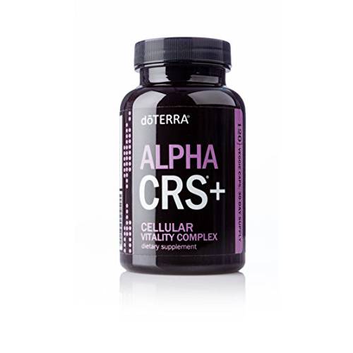 doTERRA - Alpha CRS+ Cellular Vitality Complex - Provides Antioxidant Protection - Prevent Upset Stomach - 120 Veggie Caps
