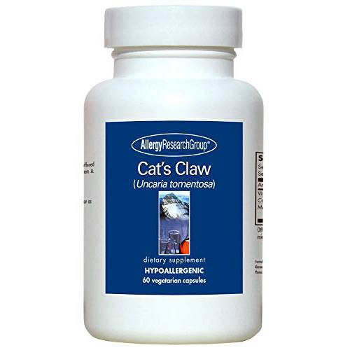Allergy Research Group - Cat’s Claw Inner Bark Extract - Immune Support - 60 Vegetarian Capsules