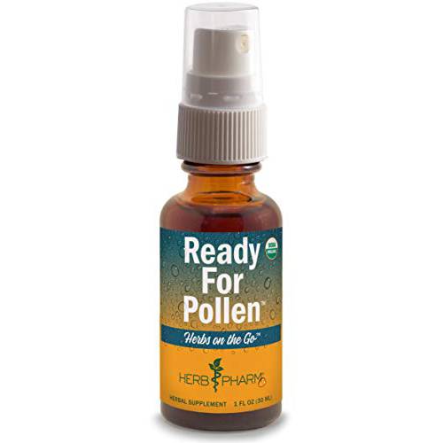 Herb Pharm Herbs on The Go Portable Spray: Certified Organic Ready for Pollen, 1 Ounce