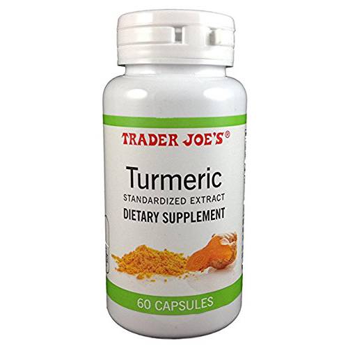 Trader Joe’s Turmeric 60 capsules (1 bottle)