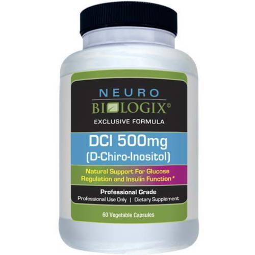 Neurobiologix DCI (D-Chiro-Inositol) 500 mg Capsules (60 Capsules)
