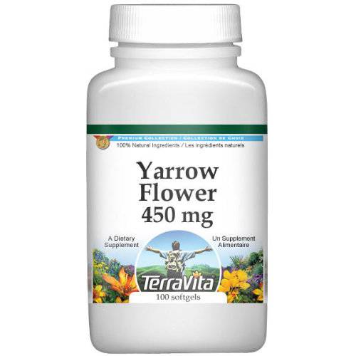 Yarrow Flower - 450 mg (100 Capsules, ZIN: 511486)