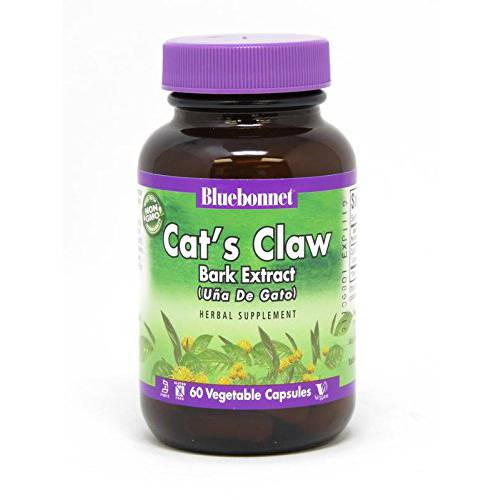 BlueBonnet Cat’s Claw Bark Extract Supplement, 60 Count