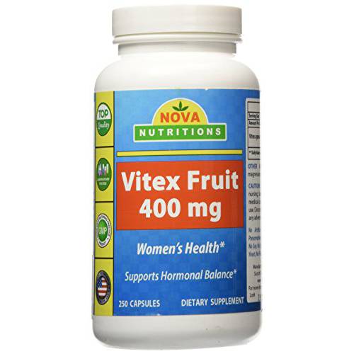 Vitex 400 mg 250 Capsules by Nova Nutritions
