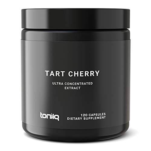 Ultra High Strength Tart Cherry Capsules - 52,000mg 52x Concentrated Extract - Highly Concentrated and Highly Bioavailable - 120 Capsules
