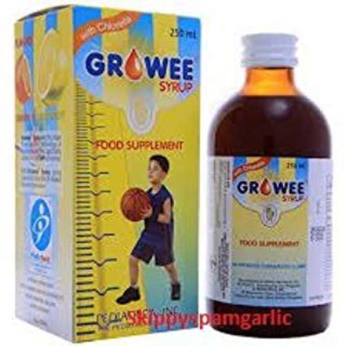 Growee Syrup Multivitamins (Growee with Chlorella Growth Factor) 120ML Pack of 2