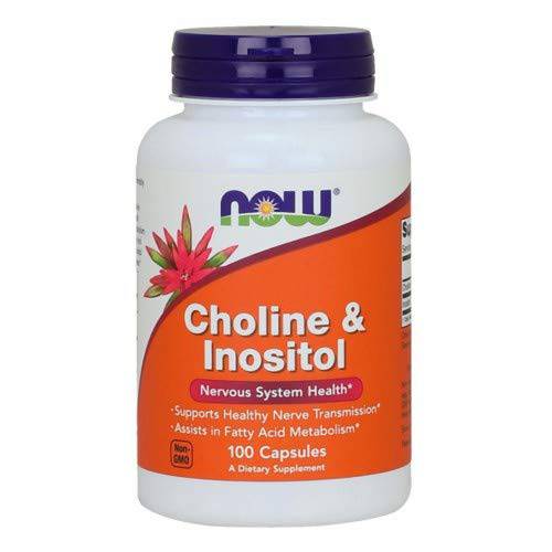 Choline & Inositol, 500 mg, 100 Caps by Now Foods (Pack of 6)