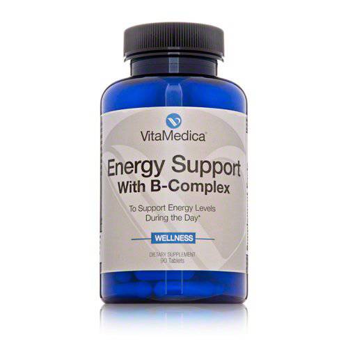 VitaMedica Energy Support Multivitamin with B-Complex Supplement 90 Tablets