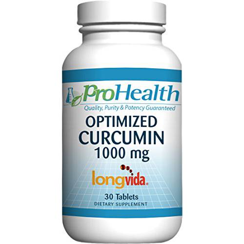 ProHealth Optimized Curcumin Longvida (1000 mg, 30 Tablets)