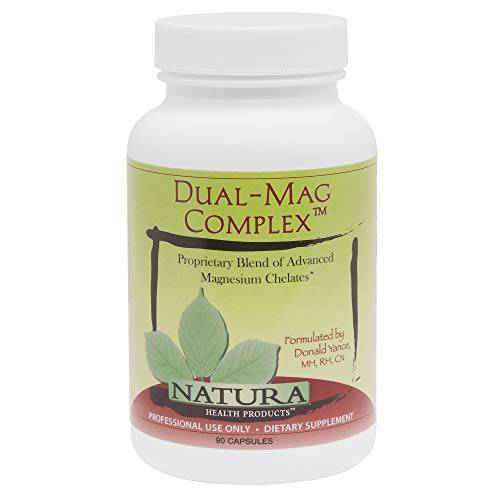 Natura Health Products/Dual-Mag Complex, Magnesium Chelates (90 Caps)