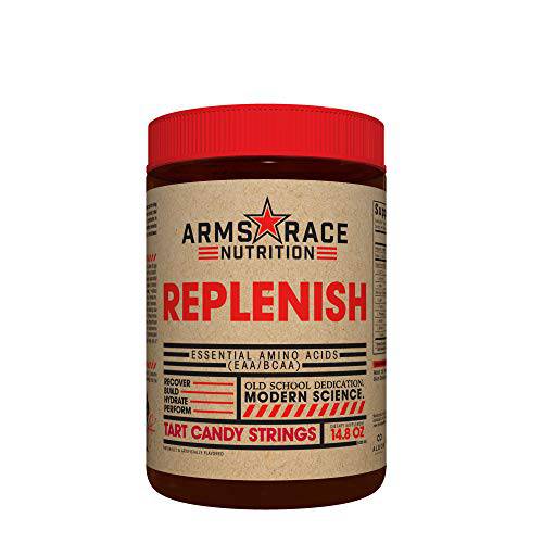 Arms Race Nutrition Replenish Amino Acids - Tart Candy Strings - 14.8 oz.