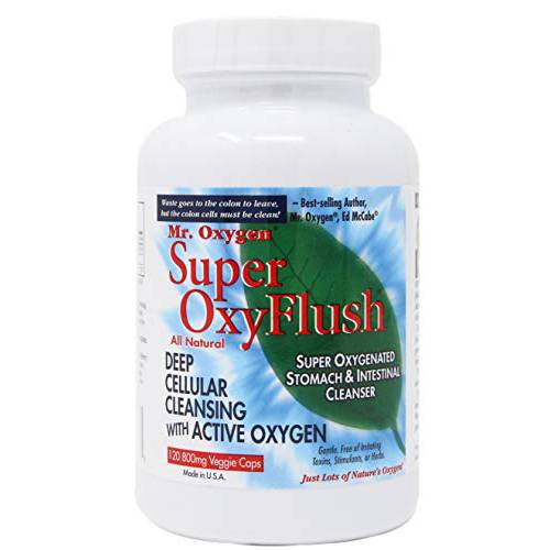 SUPEROxyFlush® Unleashed Absolute TOP Best Colon Cleanser 120 Caps