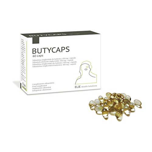 Butycaps - Tributyrin 450 mg - Butyric Acid 394 mg per Capsule - 60 Softgel Capsules