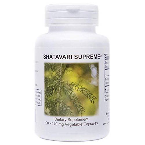Supreme Nutrition Shatavari Supreme, 90 Pure Herb Vegetarian Capsules
