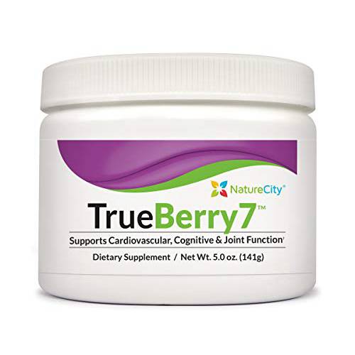 True-Berry-7 Super Polyphenol Fruit Blend Drink Mix 7 Scientifically Backed Ingredients